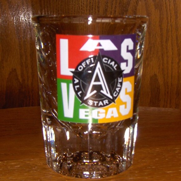 Vtg. Lot of 3 Shot glasses - All Star Cafes - Las Vegas, New York & South Beach - Picture 3 of 14